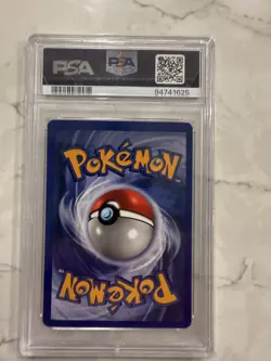 1999 Pokemon Game 8 Machamp Holo 1st Edition PSA 9 - Image 2