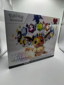 Pokemon Prismatic Evolutions ETB Elite Trainer Box New In Hand Ready To Ship - Image 1
