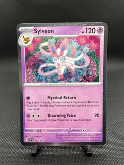 Pokemon Sylveon 172 Cosmos Holo Black Star Promo SVP - Image 1