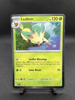 Pokemon SV: Prismatic - Leafeon 170 Cosmos Holo - Black Star Promo 170 - Image 1