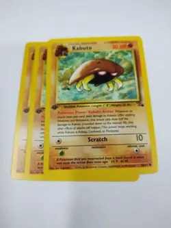 MINT/nm NEVER PLAYED NICE 1999 Pokemon Fossil 1st Edition Kabuto 50/62 Invest - Image 1