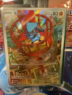 Sealed (New) - Pokemon Center Exclusive Riolu Promo 010 Mega Evolution ETB - Image 1