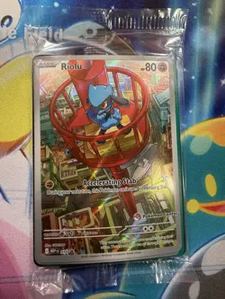 Sealed (New) - Pokemon Center Exclusive Riolu Promo 010 Mega Evolution ETB - Image 4