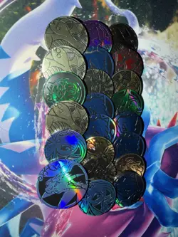 Lot of Official Pokemon TCG Coins (listing For Embercards) - Image 2