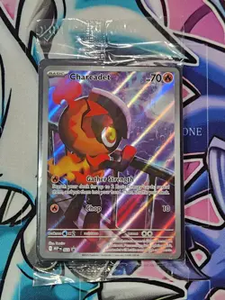Pokemon Charcadet MEP 022 Phantasmal Flames ETB Black Star Promo SEALED - Image 1
