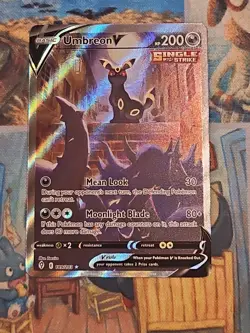 Pokemon TCG Umbreon V Evolving Skies (189/203) Umbreon Fates Collide - Image 1