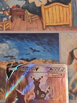 Pokemon TCG Umbreon V Evolving Skies (189/203) Umbreon Fates Collide - Image 3