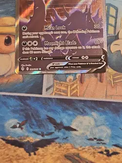 Pokemon TCG Umbreon V Evolving Skies (189/203) Umbreon Fates Collide - Image 4