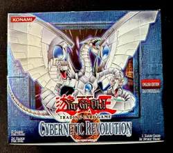 *EMPTY* Yugioh Cybernetic Revolution 1st Edition Booster Display Box - No Cards - Image 1
