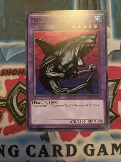 Yugioh Man-Eating Black Shark AP06-EN021 Common NM - Image 1
