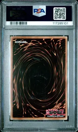 Yugioh - Black Luster Soldier - Soldier of Chaos OP17-EN003 Ultimate Rare PSA 9 - Image 2