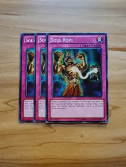 Yu-Gi-Oh - Soul Rope 3X - Full Playset - Image 1