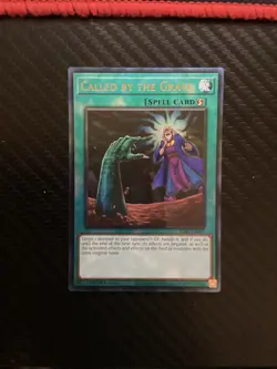 1x Yu-Gi-Oh! Called By The Grave - RA01-EN057 - PUR - 1st Ed - NM - Image 1