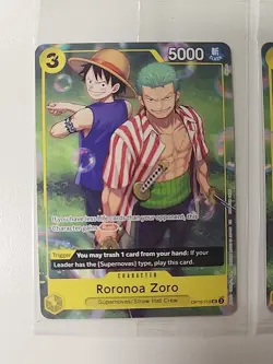 One Piece TCG - Zoro & Luffy [Learn Together Deck Set - Set Sail Event] Sealed!! - Image 2