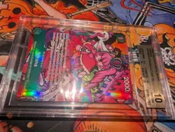 BGS Pristine 10 French Perona Treasure Rare. One Piece, Royal Blood, OP9-034 - Image 5