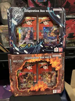 One Piece Illustration Box Vol 5 And 6 Bundle Brand New In Hand SHIPS NOW - Image 1