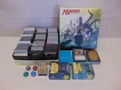 Large Lot Of Magic The Gathering Cards & Dice 2015 & 2016 - Image 1