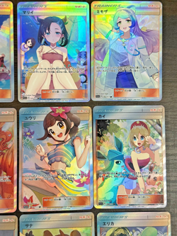 🔥Pokemon 24 Card Custom Alt Art Card Lot B Rosa Mallow Bea Lillie Erika Marnie - Image 4