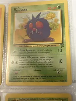 Pokemon TCG Base Set 9 card lot. Commons. Cards shown will be the ones you get - Image 4
