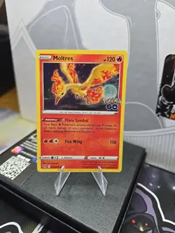 012/078 Moltres : Rare Holo Card : Pokemon GO Trading Card Game TCG Foil - Image 1