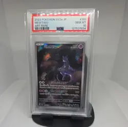 PSA 10 Mewtwo 183/165 Art Rare Sv2a 151 Pokemon Japanese Card - Image 1