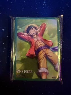 One Piece Monkey D Luffy Ultra Deck Card Sleeves, Rare, TCG, CGC, CCG, NEW, - Image 1