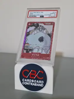 One Piece PSA 10 Jinbe Promo UC 2023 OP01-014 Premium Card Collection Japanese - Image 1