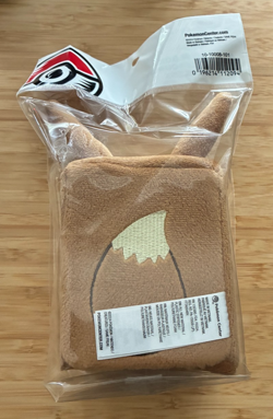 Pokemon Center TCG Fuzzy Eevee Deck Box NEW spc card holder pouch soft - Image 2
