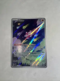 Pokemon TCG Minior Card 201/182 Paradox Rift Holo Illustration Rare NM Condition - Image 1