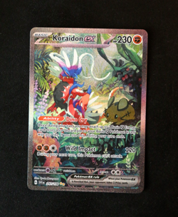Pokemon Card TCG - Koraidon EX 247/198 - Scarlet & Violet Base - SIR - NM ⭐⭐ - Image 1