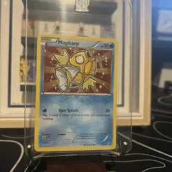 Pokemon TCG Shiny Magikarp Holo Black Star Promo Card XY143 - Image 1