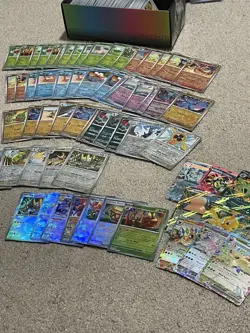 All Pokemon Scarlet & Violet Prismatic Evolutions Bulk 600+ cards lot NM - Image 1