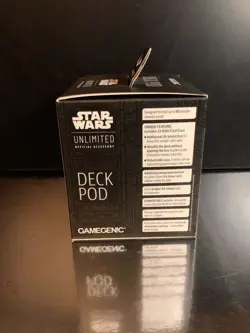 Gamegenic Star Wars: Unlimited Deck Pod - White (60+ cards) - Image 4