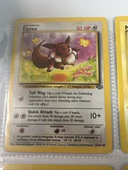 Pokemon TCG Base Set 9 card lot. Commons. Cards shown will be the ones you get - Image 2