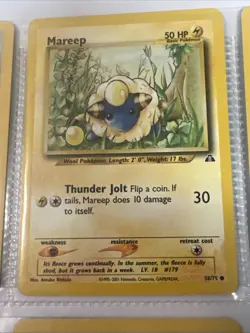 Pokemon TCG Base Set 9 card lot. Commons. Cards shown will be the ones you get - Image 3