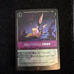 Disney Lorcana Half Hexwell Crown Foil Card 223/204 Illumineer's Quest En 5 - Image 1