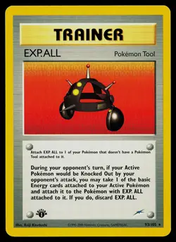Pokemon Card - EXP.ALL Neo Destiny 93/105 Rare 1st Edition - Image 1