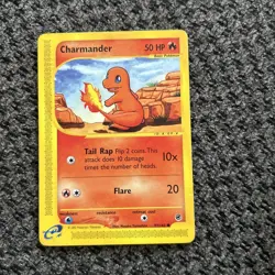 Pokemon Card Charmander Expedition Common 97/165 WOTC NM - Image 1