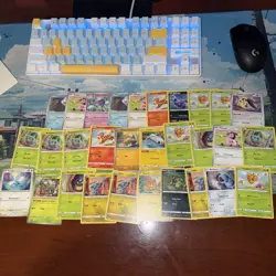 50x sowsow Artwork Pokemon Cards Mixed Lot - Image 1
