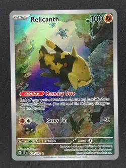 Relicanth 173 Pokemon TEF Temporal Forces 2024 NM 🔥🔥🔥 - Image 1