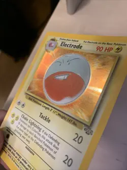 Electrode Holo Jungle Pokemon Card 2/64 MP - Image 3