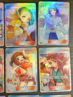 🔥Pokemon 24 Card Custom Alt Art Cards Rosa Skyla Bea Lillie Erika Marnie Lot A - Image 5