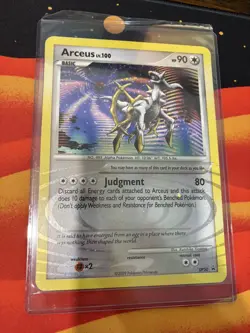 Pokemon TCG - Arceus DP50 Holo - Diamond & Pearl Promo - LP - Image 1