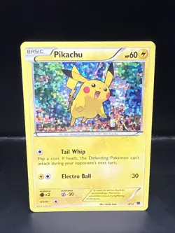 Pokemon TCG Pikachu Mcdonalds Promos 6/12 Confetti Holo Promo 2015 A - Image 2