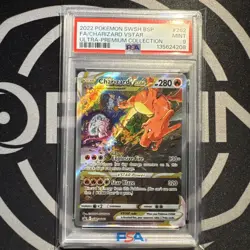 Pokemon Charizard VSTAR Ultra-Premium Coll. Full Alt Art Promo SWSH262 PSA 9 - Image 1