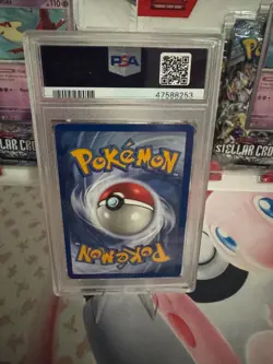 1999 POKEMON FOSSIL #51 KRABBY 1ST EDITION PSA 8 - Image 2