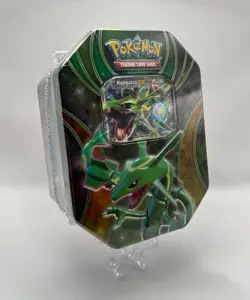 (402839) Pokemon 2016 Rayquaza EX Powers Beyond Collectors Tin - Factory Sealed - Image 2