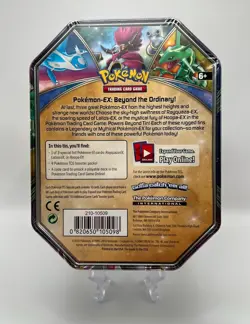 (402839) Pokemon 2016 Rayquaza EX Powers Beyond Collectors Tin - Factory Sealed - Image 3