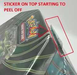 (402839) Pokemon 2016 Rayquaza EX Powers Beyond Collectors Tin - Factory Sealed - Image 5