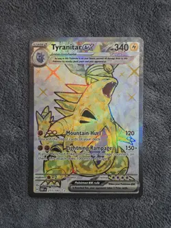 Tyranitar ex 211/197 Ultra Rare SV: Obsidian Flames Pokemon TCG NM - Image 1
